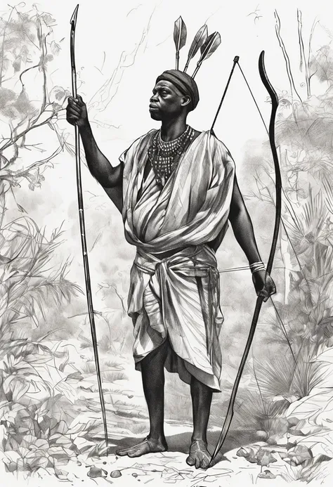 Drawing of the African orisha - SeaArt AI