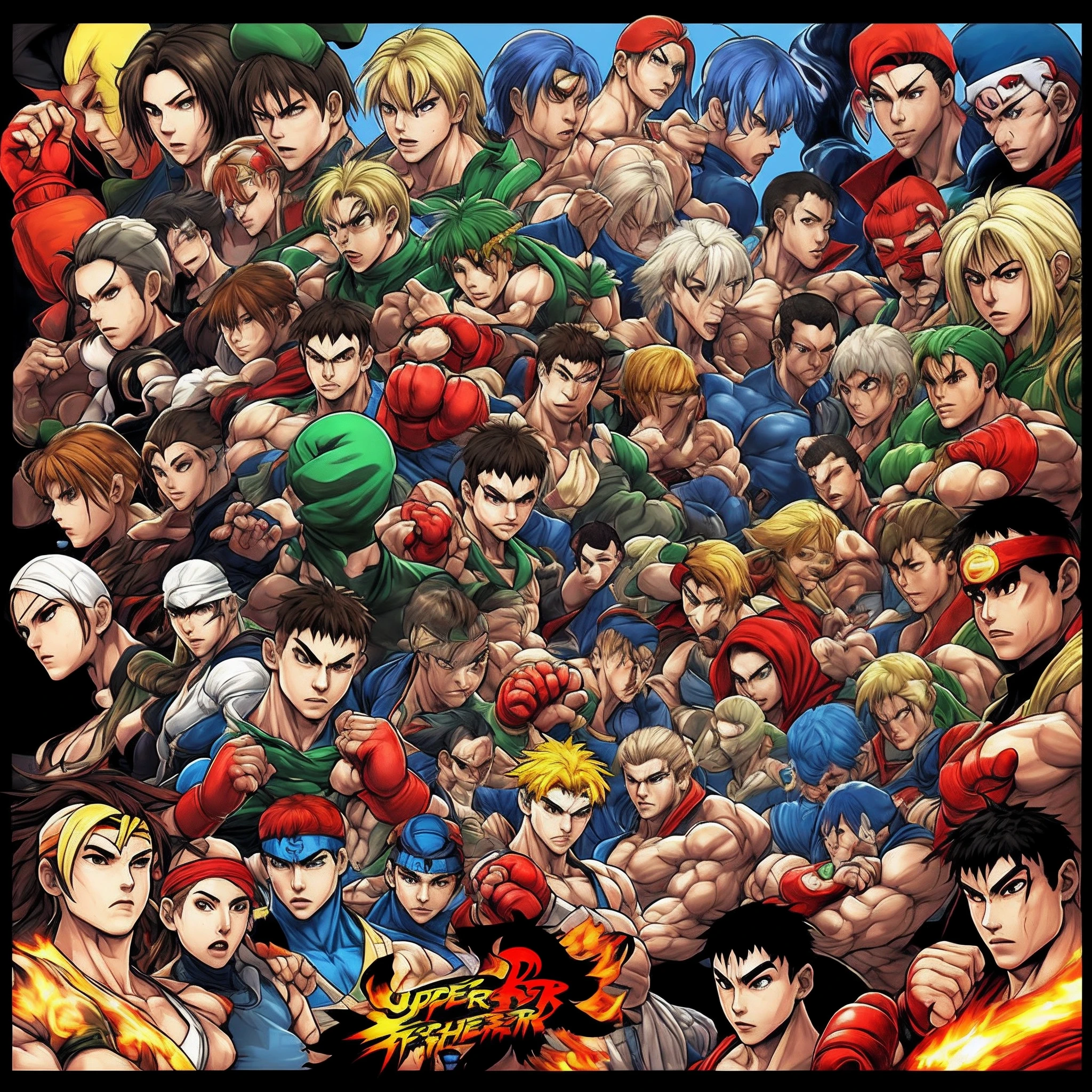 Street fighter x tes wallpapers hd - SeaArt AI