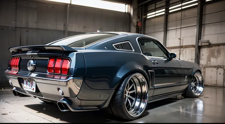 Ford Mustang Eleanor、United States、Chopped Car、Old Car、Wide tires、Tires ...