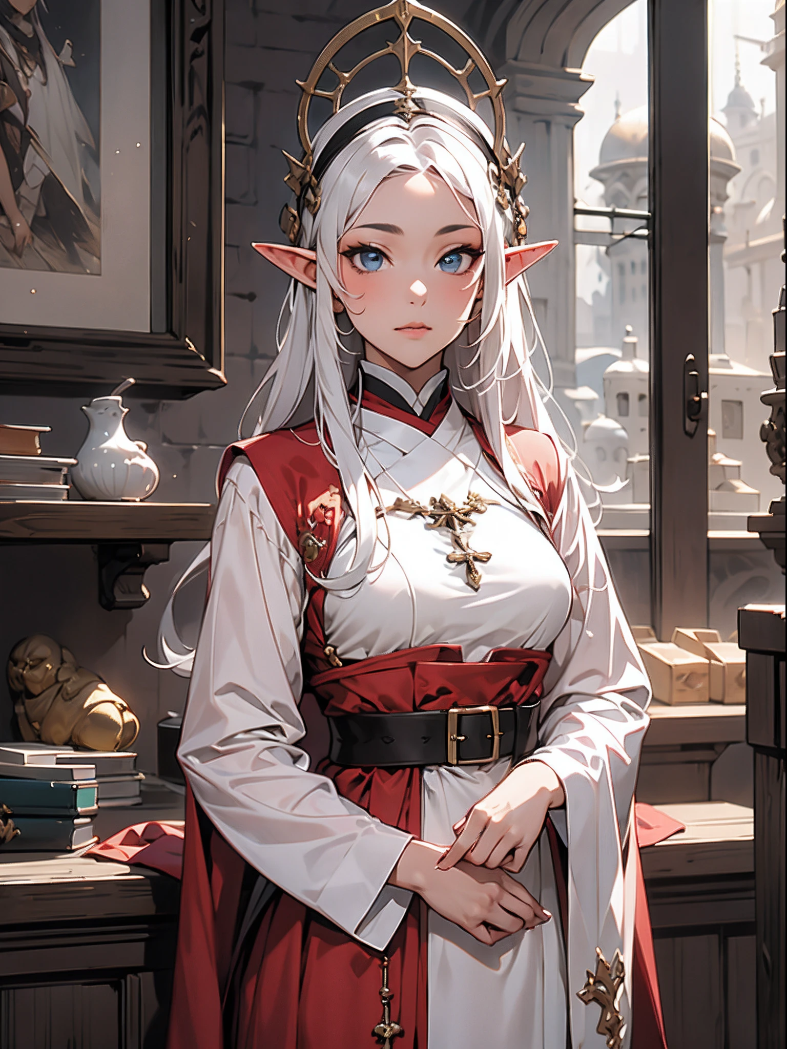 1girl,beautiful elf girl