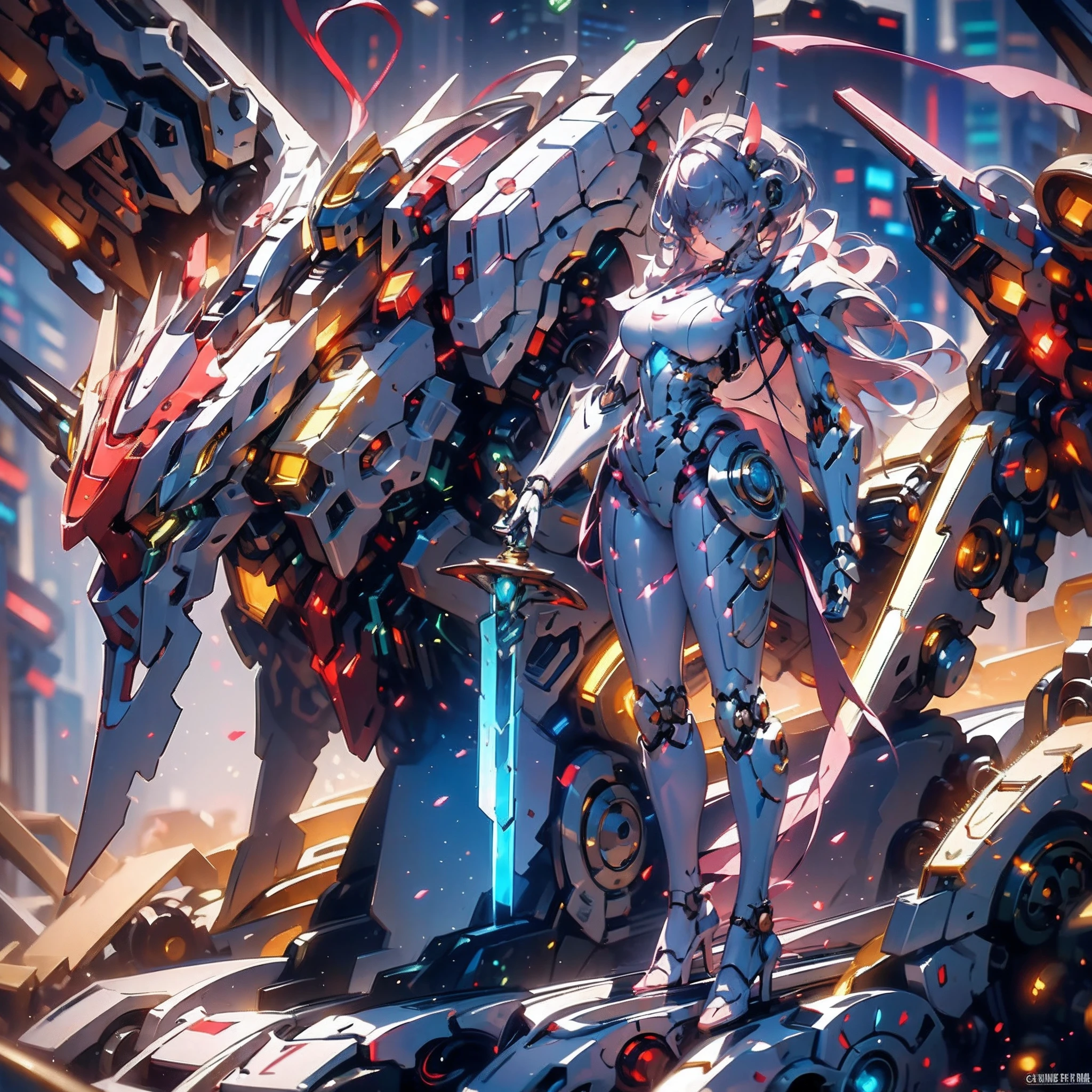 (masterpiece:1.2), best quality,PIXIV,
Robotic knight,full mythical set of armour, readymade for war, absolutely stunning art, extremely detailed, highest quality digital art