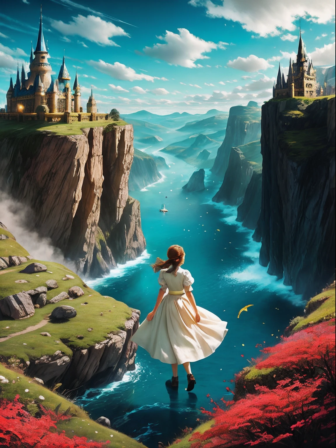 Emma Watson explores the fascinating wonders of the mysterious lands of OZ.