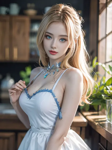 portlate、Alice in Wonderland、Blue sky、Bright and very beautiful face、Young shiny shiny white shiny skin、Best Looks、The most beautiful bright blonde hair in the world、finer hair、Super long silky straight hair、Beautiful bangs that shine、Glowing crystal clear...