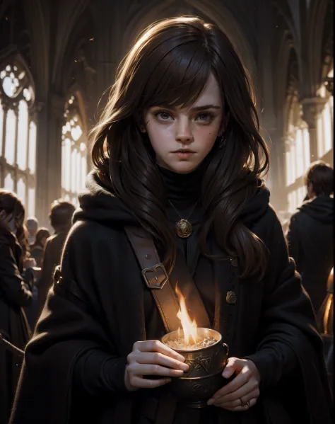 Emma Watson as Hermione Granger dark sorcerer