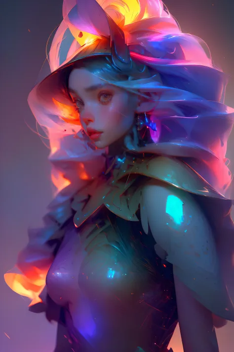 (Closeup_portrait:1.3) a Elf warrior, game character, (floating_long_hair:1.3), (detailed eyes:1.5), beauty face, cool vibe, glowing glyphs, graphite, gold, unique, reflection, detailed texture, detailed pattern, (glowing aura:1.2), fantasy, fantastic, sha...