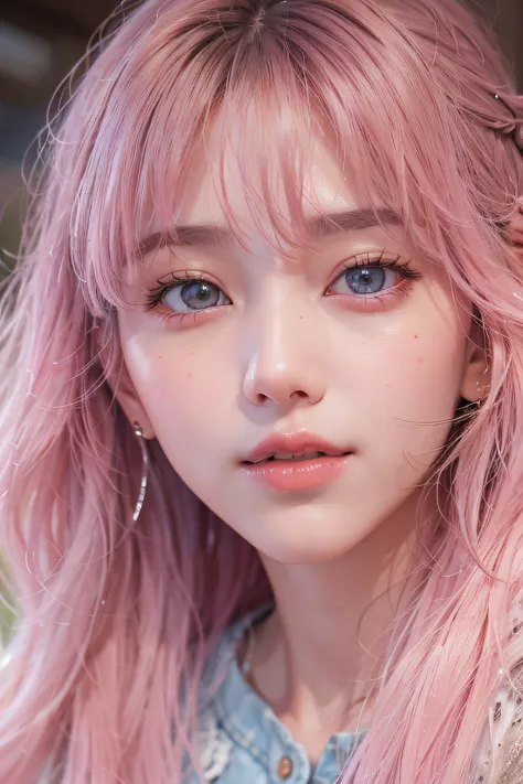 (Best Quality Detail)、realisitic、8K UHD、hight resolution、(1girl in:1.2)、The ultra-detailliert、High quality textures、intricate detailes、ultra-detailliert、Very detailed CG、High quality shadows、Detail Beautiful delicate face、Detail Beautiful delicate eyes、dep...