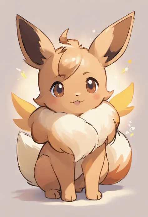 Cute Babe Eevee Winked And Coquettish SeaArt AI