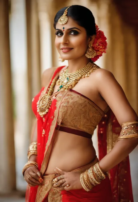 desi bhabhi with 36 d breasts don't wear pants, play football - SeaArt AI