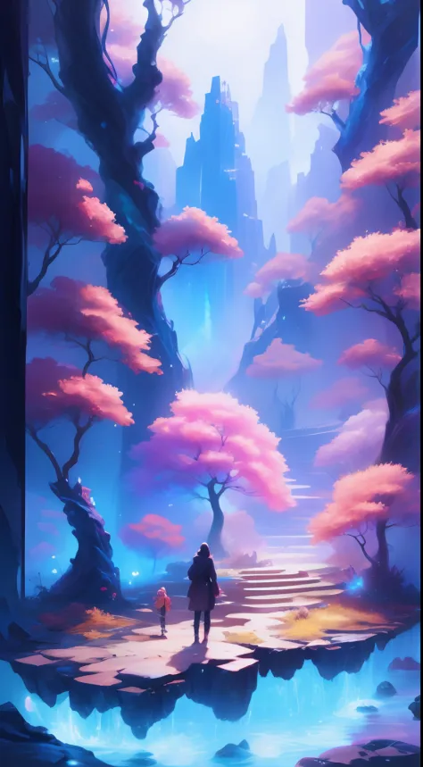 a oriental dragons，standing in front of a space portal overlooking the sun, cyril rolando and goro fujita, gateway to another un...