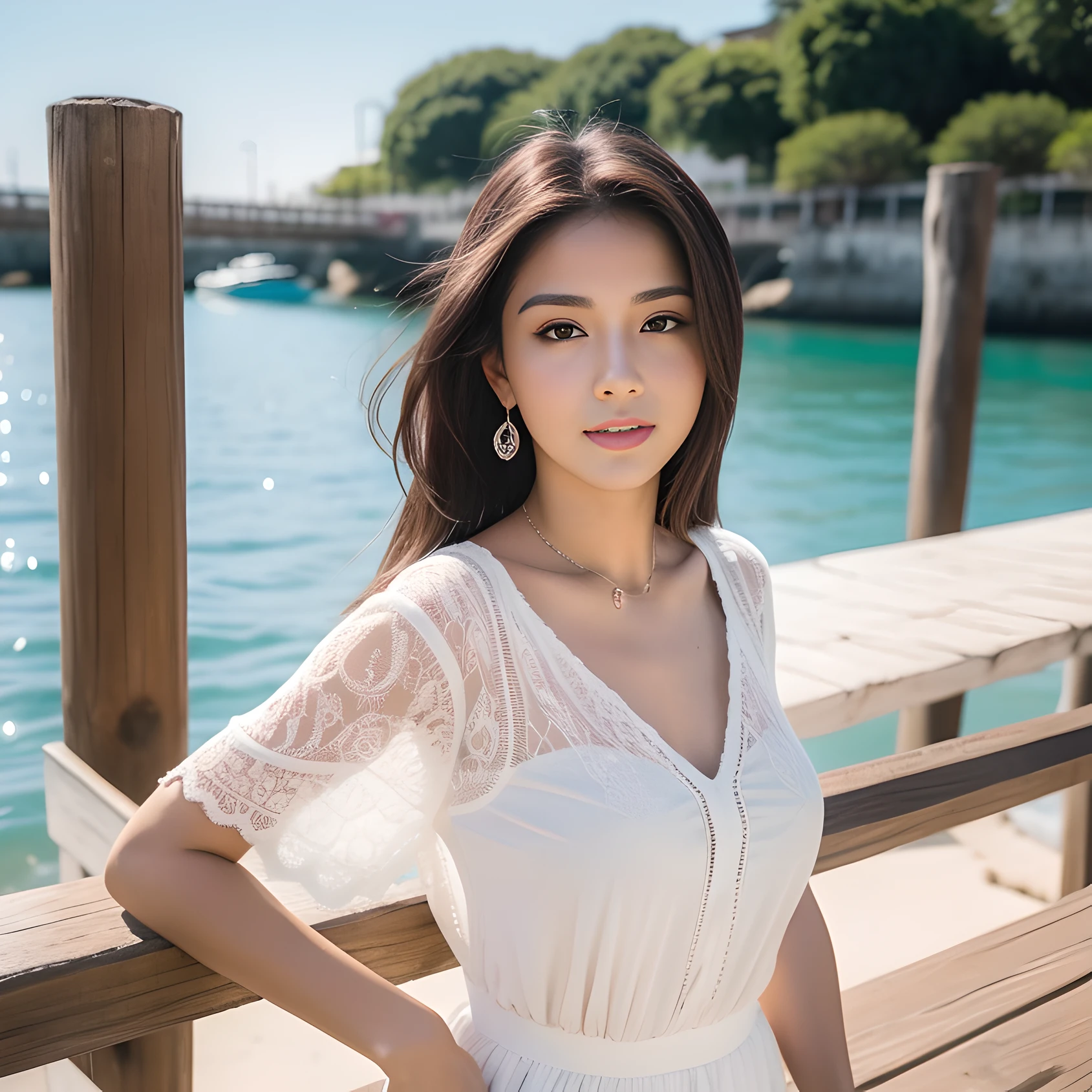 Beautiful teacher giving the lesson to her students, Instagram Influencer, Caliente en CANON R5, muelle 85 mm, photo session, profundidad de campo, Incredibly detailed intricate, Hiper maximalista, elegante, hiperrealista, Super detailed, dynamic  pose, centrado, Cinematographer, luz natural, dynamic, Altamente detallado, foco nítido