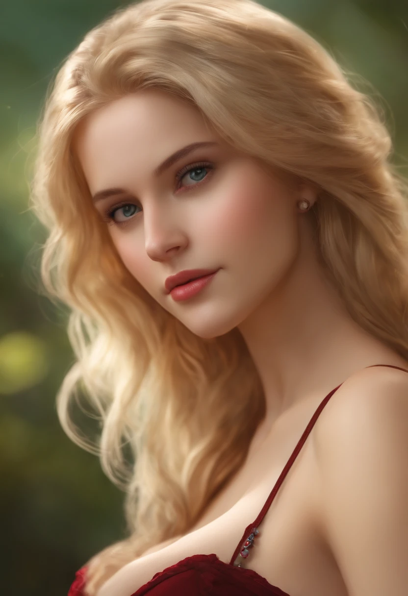 masterpiece: 1.4), 1 blonde girl, teenage, (small breasts), realistic skin  - SeaArt AI