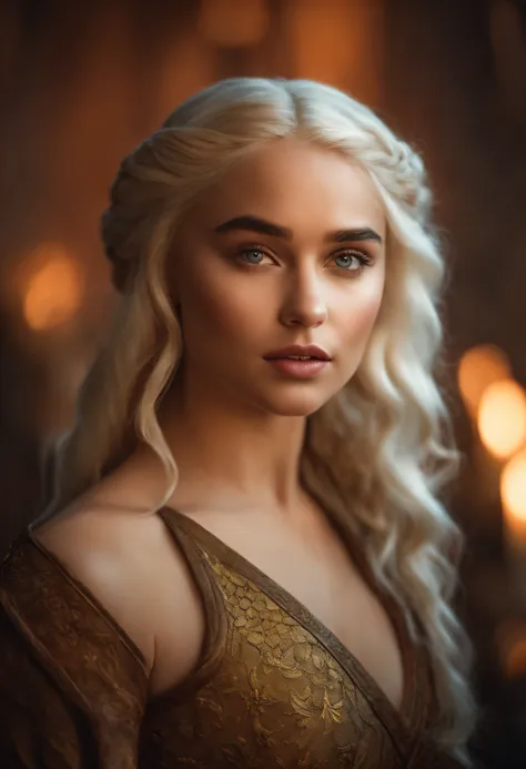 Daenerys Targaryen no, topless, apparent vagina, breasts bare - SeaArt AI