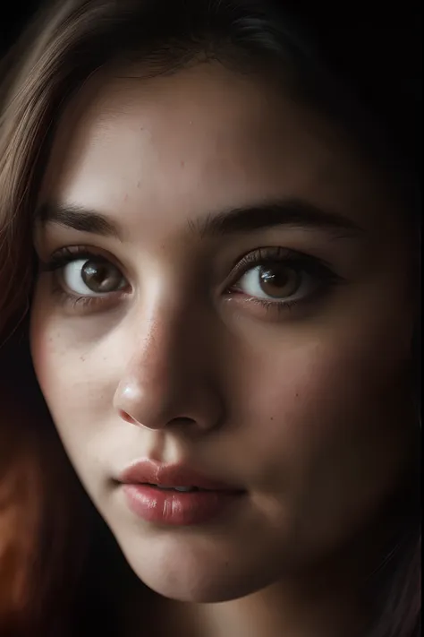 Close Up Editorial Photograph Of A 21 Year Old Woman Highly