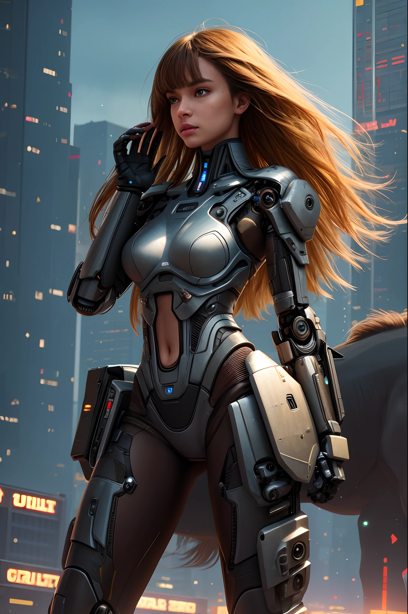 realistic, detailed, best illustrations, intricate details
break,
1girl, solo, long hair, extremely beautiful, slender, tanned skin, small breast, detailed skin complexion, seductive face, nanosuit, bodyarmor, mechanical spine, mechanical arm, robotic armor, bodysuit, ((riding a horse)), open jacket, looking at viewer
break,
detailed background, futuristic, fantasy, brutalist architecture, sci-fi, cyberpunk, dystiopian, night, highway
break,
perspective, rule of third, depth and dimension, depth of field, light and shadow contrast,
break,