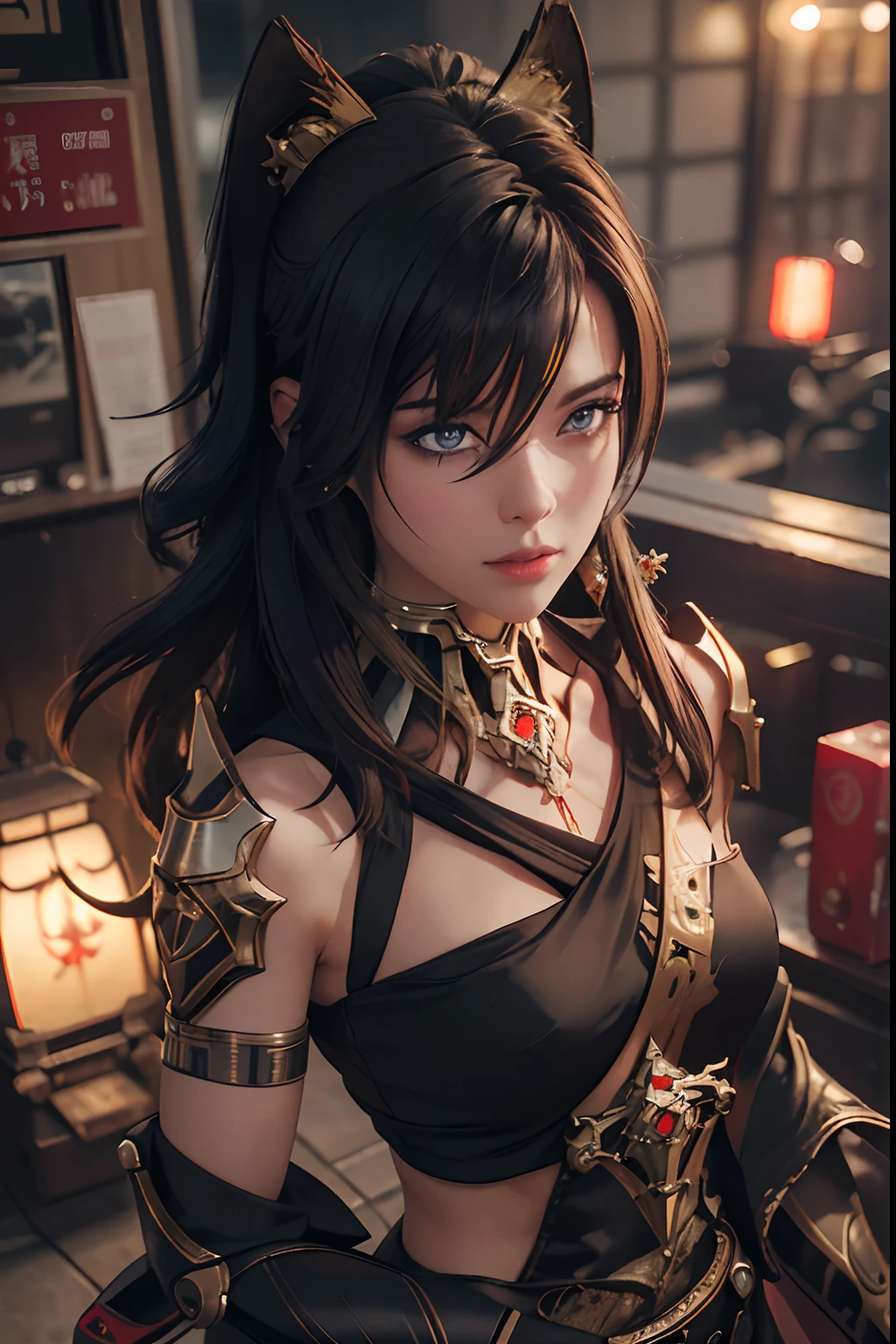 Top Quality, Masterpiece, Ultra High Resolution, (Photorealistic: 1.4), Raw Photo, ((((dehya\(genshin_impact\)))), 1 Mechanical Girl, (Ultra Realistic Detail)), Full body, Global Illumination, Contrast, Shadows, Octane Rendering, 8K, Ultra Sharp, Cleavage Exposed, Raw Skin, Metal, Intricate Ornament Details, Japan Details, Very intricate details, realistic light, CGSoation trend, facing the camera, neon details, mechanical limbs, blood vessels connected to the tube, mechanical vertebrae attached to the back, mechanical cervical attachment to the neck, wires and cables connecting to the head, gundam, small LED lamps.