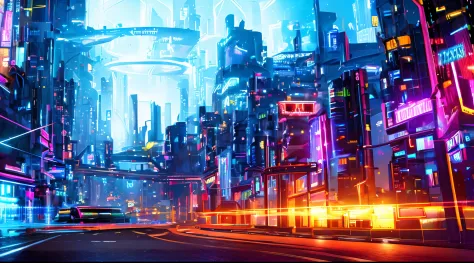 noir city, sci-fi style, futuristic, neon theme, 4k, ultra detailed, ultra high quality, night, masterpiece