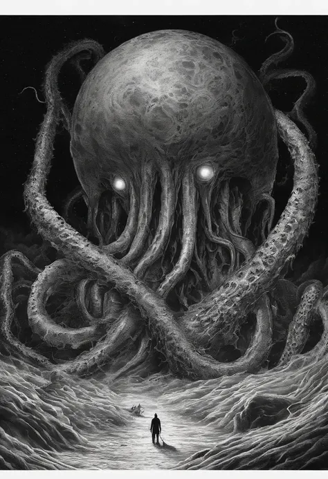 There Is A Planet In The Middle, Tentacles In Universe, Lovecraftian ...