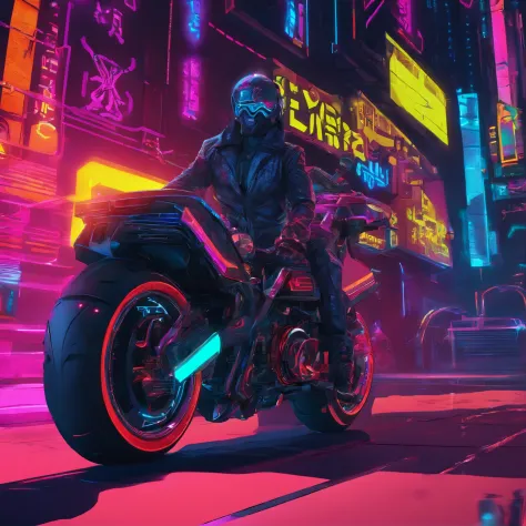 Cyberpunk-style motorcycle, colored in black and neon, featuring intricate and complex mechanical structures with glowing parts. simple background, Photographed by Juergen Teller. Camera model: Sony A9 II. Camera parameters: shutter speed 1/200, aperture f...