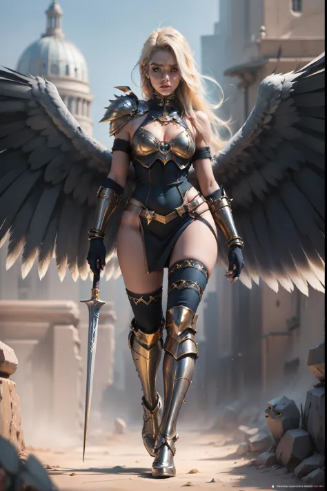 DC Comics' "Hawkwoman" is Shiera Hall, a Hawkgirl in DC Comics. She is often portrayed with the following physical characteristics:
     Hair: Shiera Hall has long blonde hair, usually worn loose or slightly wavy.
     Eyes: Her eyes are portrayed as blue ...