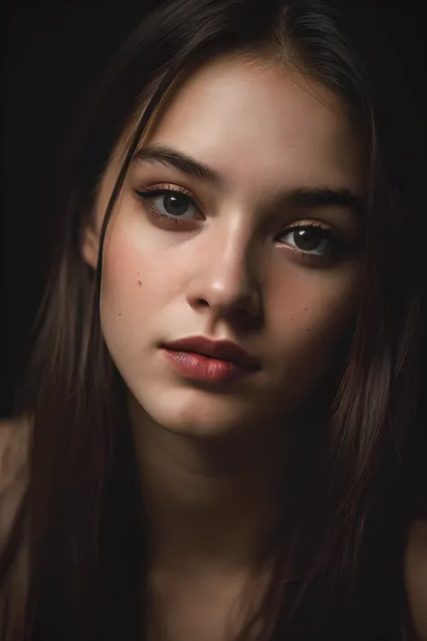 Close Up Editorial Photograph Of A 21 Year Old Woman Highly