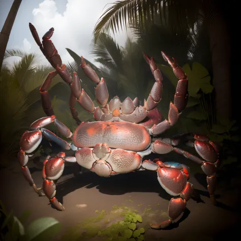 Coconut crab mutant strange creatue