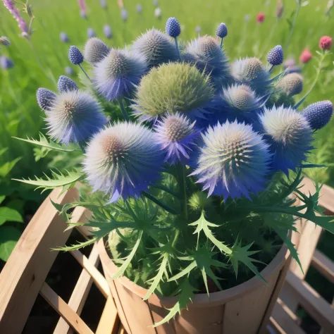 Eryngium beautiful plant