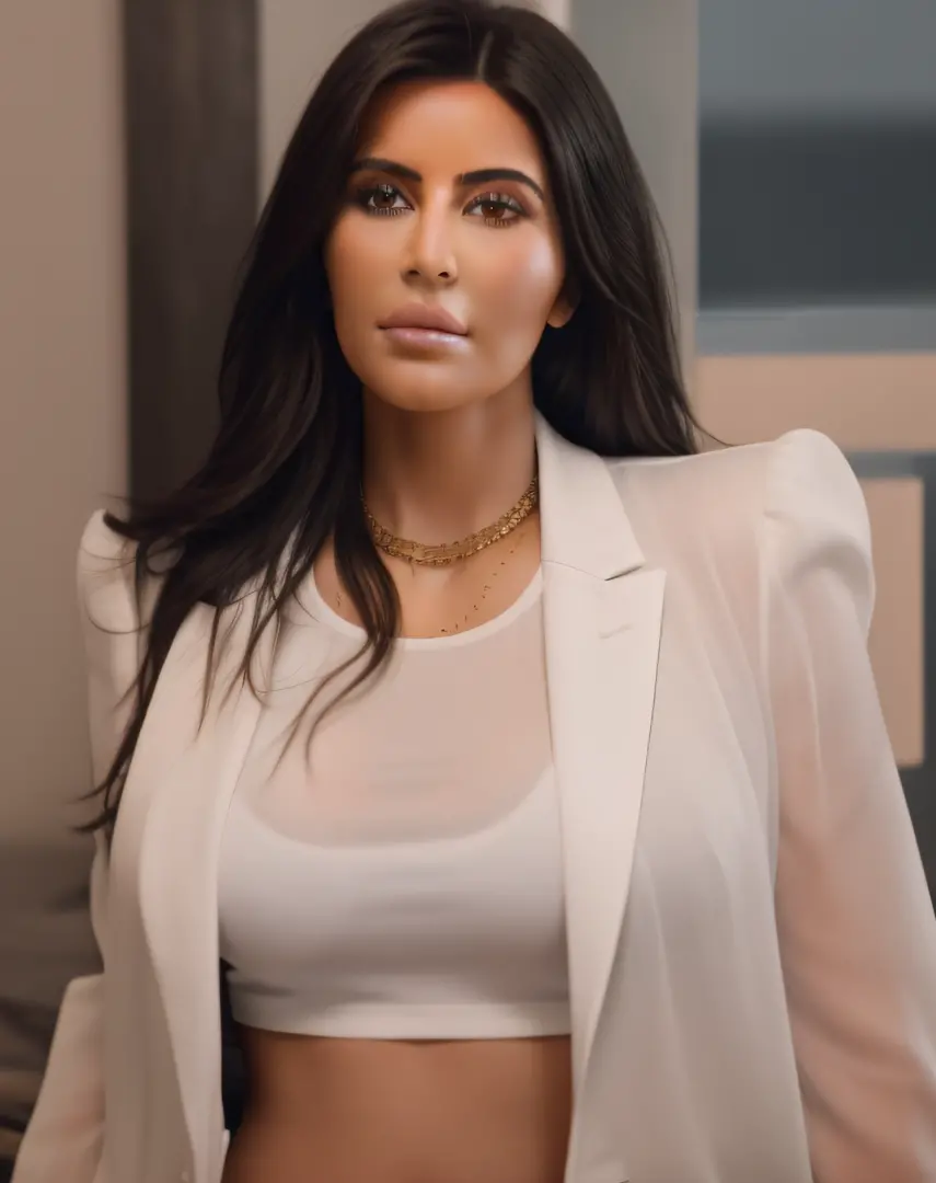 Die nackte Kylie Jenner drückt ihre riesigen Titten - SeaArt AI