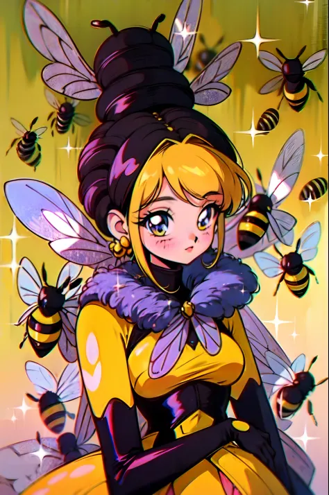 LI'L BEE GIRL INTERMISSION~ | Monster Girls | Bee drawing, Anime girl  drawings, Character design