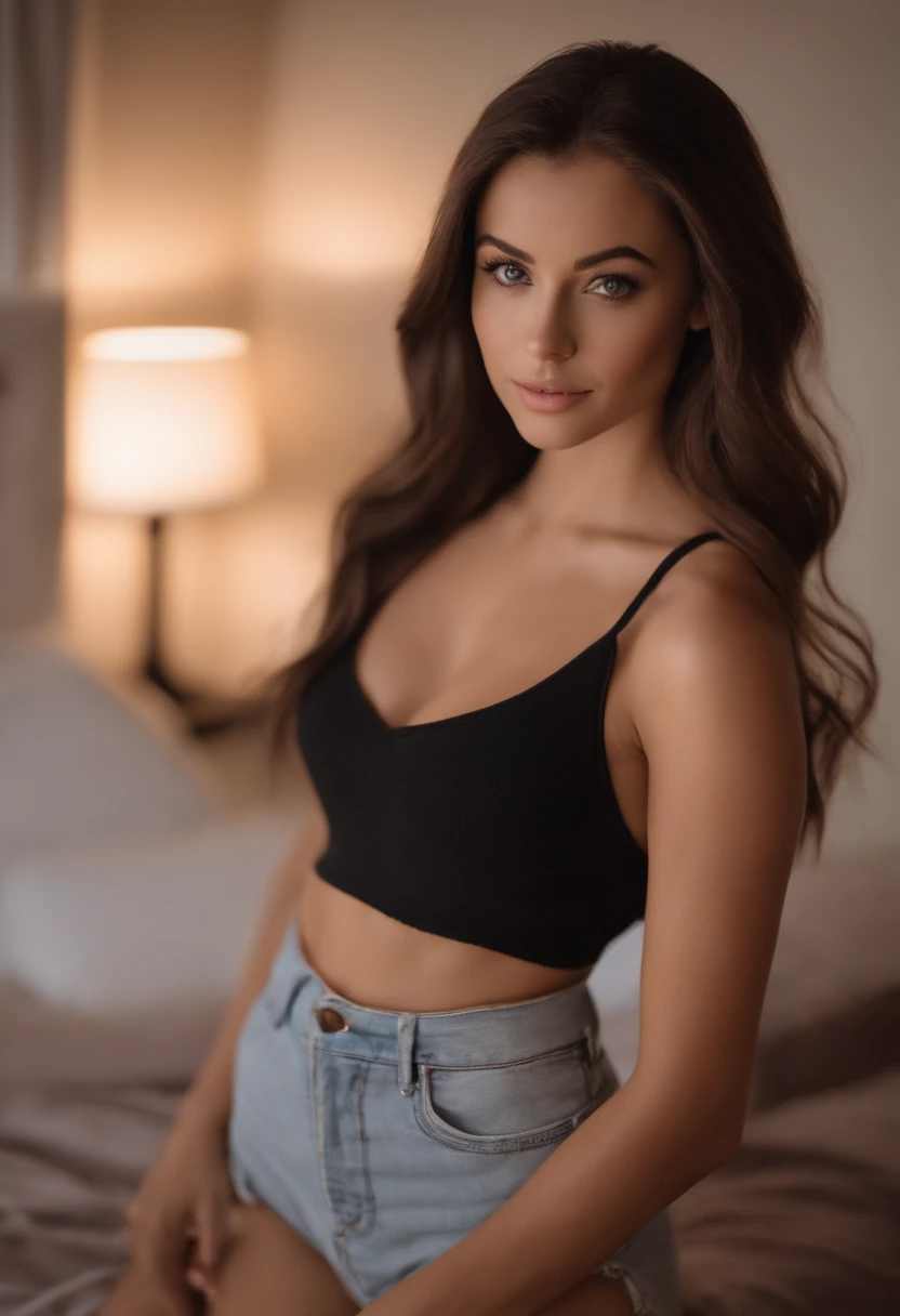 Real live entire body photo of Ana Cheri (age 16 years, full makeup -  SeaArt AI