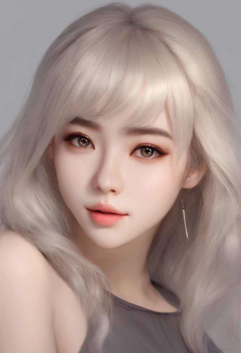 arafed image of a woman with long hair and a black top, 3 d realistic anime, photorealistic anime girl rendering, 8k portrait render, realistic anime 3d style, smooth anime cg art,  realistic young anime, Realistic. cheng yi, photorealistic anime, beautiful realistic face, hyper realistic anime, stunning anime face portrait, Realistic pretty face, clear image, best qualityer, very clear image, woman sexy, close and far photo
