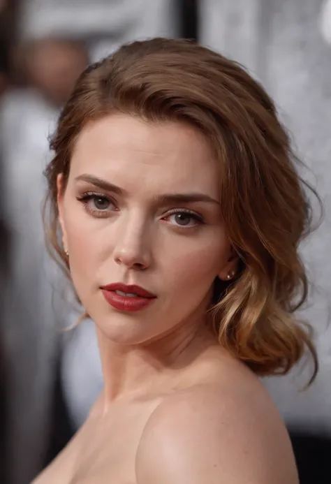 Scarlett Johansson big hottest SeaArt AI