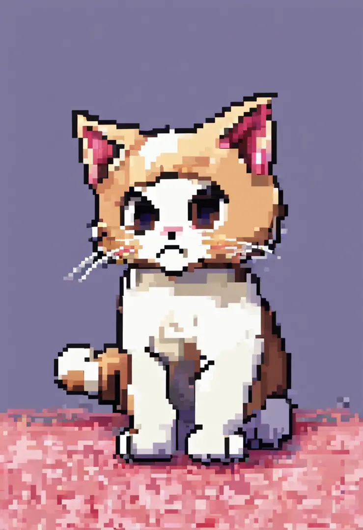 Pixilart - kawaii kitten by 104023