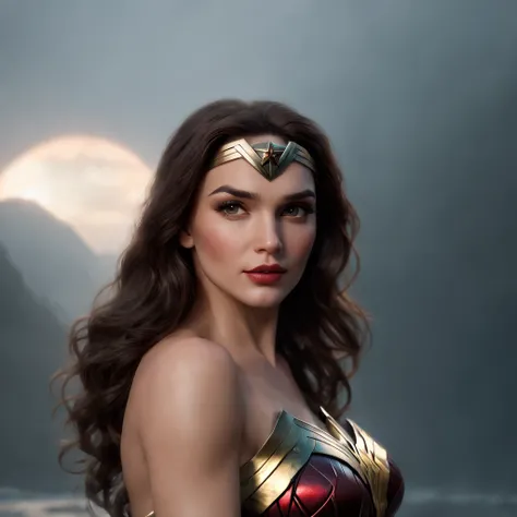 thick gal gadot moaning and looking at the viewer in a - SeaArt Al - Free  Al Art Generator