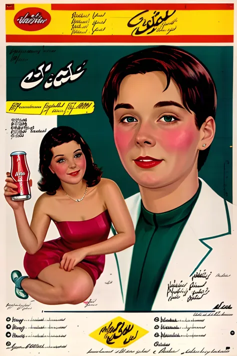 Coca Cola Advertising poster, vintage, retro, coca cola bottle