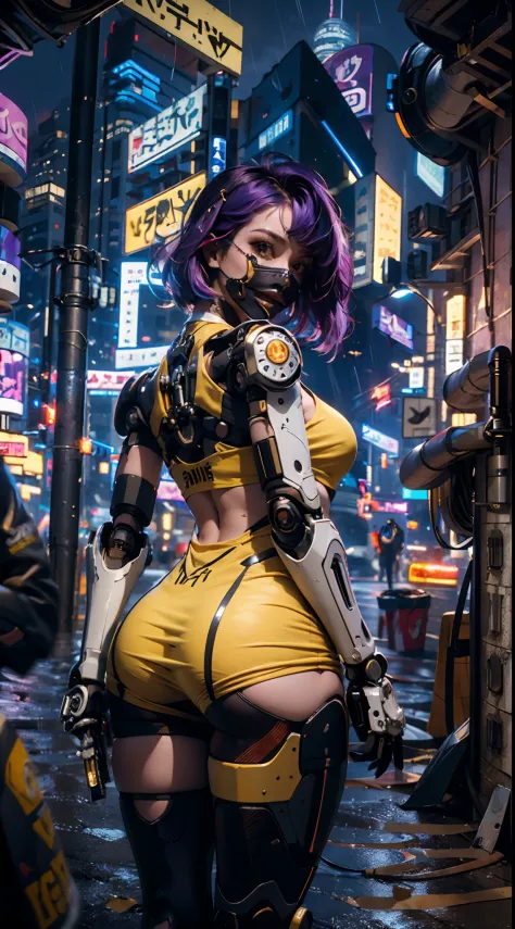 masterpiece, maximum quality, ultra high resolution, 8k, a girl,beauty,21years old,fair skin, extremely beautiful,strong gaze, alone,portrait,close-up face,cyberpunk outfit, extremely detailed face, detailed eyes,mischievous smile, cheerful, realistic phot...