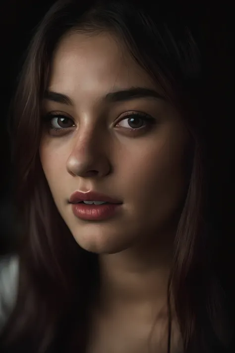 Close Up Editorial Photograph Of A 21 Year Old Woman Highly