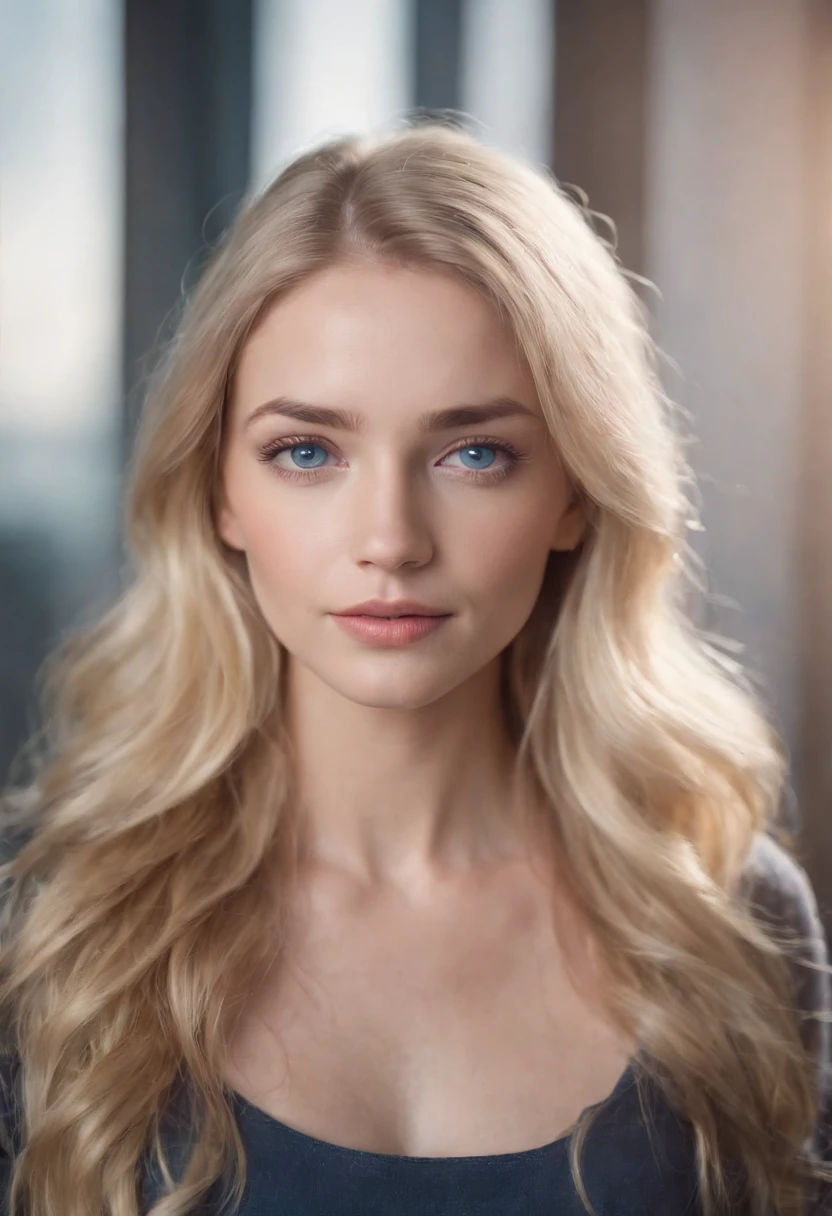 female women girl pretty blonde hair long, blue eyes,