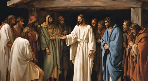 the last days of the life of Jesus of Nazareth with his apostles