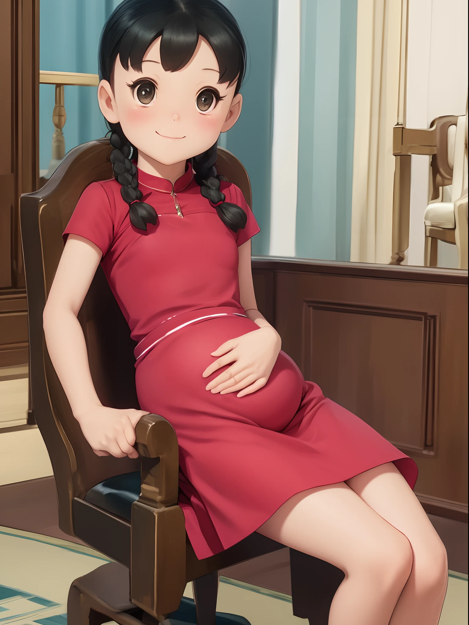 in-a-classically-decorated-room-a-cartoon-girl-named-shizuka-sits-on-a