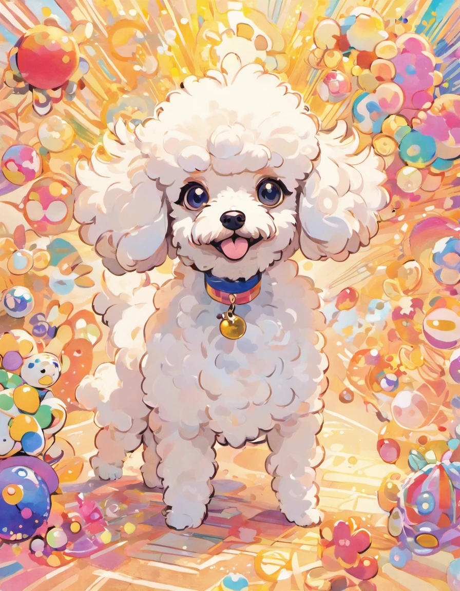 Vibrant toy outlet poodles