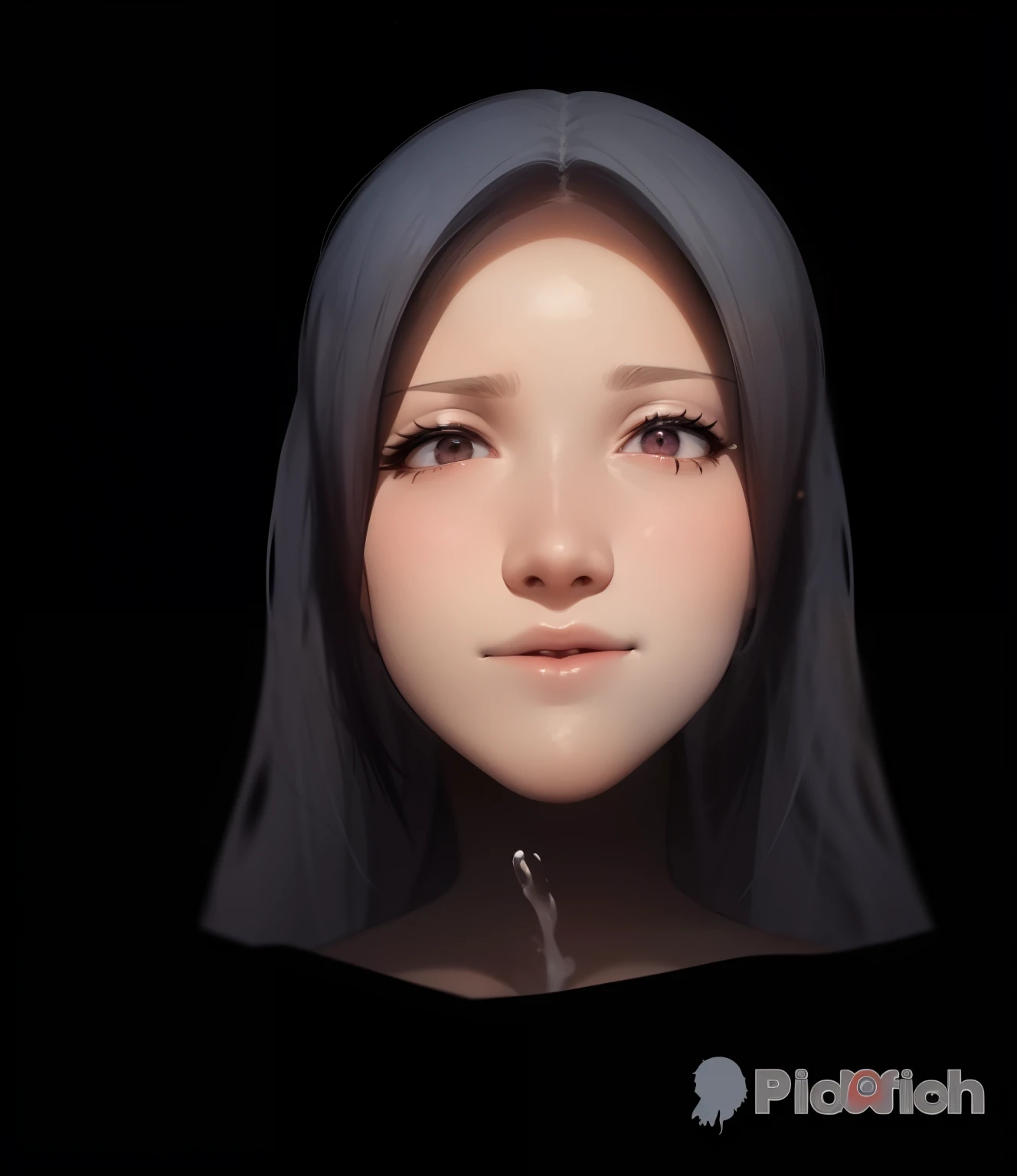 A close up of a woman with a hood on her head - SeaArt AI