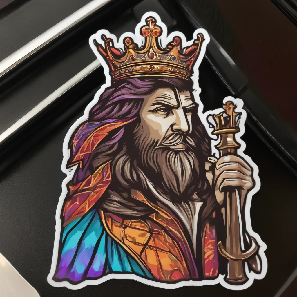 Carpe diem, crown, sword logo on Craiyon