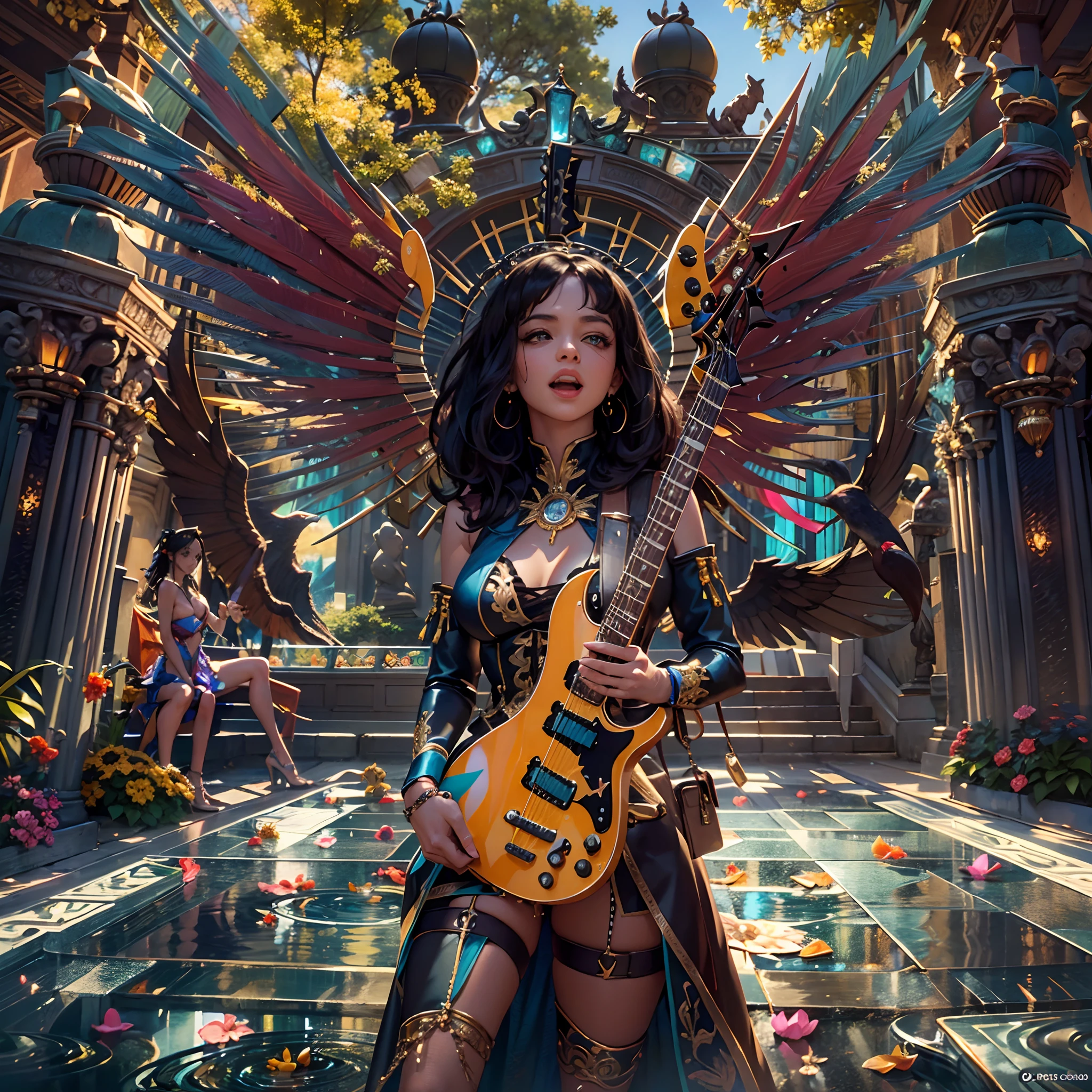 Sun urban Goddess_play_guitar Masterpiece ultra deep path equirectangular_360 handled jukebox forest Beholder graduate global luminescence saturate Sunlight volumetric lightning contrast meticulously intricate ultra_high-definition pro-photo-realistic optimal reflection cgi vfx sfx ultra_high_detail ultra_high_quality max accurate reflex ultra_high-resolution vivid color-coded improved Octane-rendered UHD XT3 64K 32k 16K 8K DSLR HDR UnrealEngine5 romm rgb pbr 3dcg fxaa blu-ray enhanced fkaa txaa rtx ssao opengl-shader glsl-shader post-processing post-production cell-shading tone-mapping ombre analogique ultra_sharpness focus "Tessa Thompson" priestess symmetrical angel surmounted wings surrounded intertwined feathers Dazzling Valkyrie-wings "Heavy Metal" Will-o'-the-wisp iota pixie sprite kindergarden girl glamour handled_guitar Chevaleresque queen Cosplay aristocratic athletic Diva tanmed skin perfect hairstyle obvious agate divine cheekbones effects reddened embarrassed ultra beautiful (bright eyes, bright eyes) gorgeous eyes Brown Black Turquoise Sapphire Open Mouth water drop of water tongue droplet Teeth ecstatic smile pilot Jacket Floating fringe lazuli pearl Cape Levitating Shoulders-Off blouse white dentelle clavicules papillotes satin orange reveal big breasts sideboob felt corsait yellow spinel thick leather skirt amples nombril size revealing heart belt_chastity cadena pubic scarlet pubis-hairy obvious silk indigo silver adorned gold padlock thighs legs garters gothic inox boots onyx marble ruby background Sundrop mannequin armor opal richly chain chrome flat bands fathoms tin lys rune ornate emerald plasma glyph Tourmaline lava magic fire summon milkweed incandescent crystalline chaos creature viceroy (EOS R6 135mm 1/1250s f/2.8 ISO400) monarch conjuration flowering butterfly Hearth lantern paper CGSCOSITY invocation strange monster floraison population Ark Church Caduceus crux Earth chef-d&#39 tattoo Bruce_Weber sex girls naked nsfw varied multi etc.