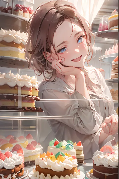 (transmitted: small happiness) Today is a special day, so I buy a delicious cake at a slightly expensive cake shop. The colorful...