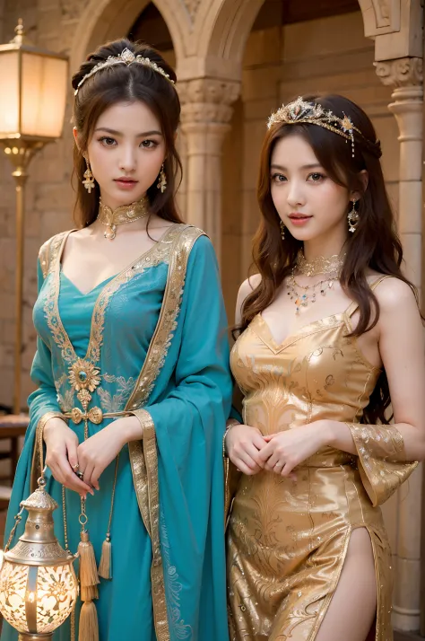 shukezouma,Elegant Pose,xxmix girl womebriès Art Style),Aladdin, Entertainment at the Arabian Palace, Sassanid dynasty, Turkish ...