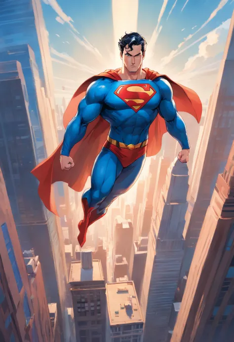 dc - Why does Superman put one or both arms up when he flies? - Science  Fiction & Fantasy Stack Exchange