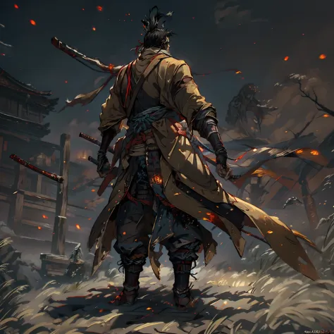 1hombre, solamente, anillo elden, transmitido por la sangre, almas oscuras, (((las sombras de sekiro mueren dos veces))),