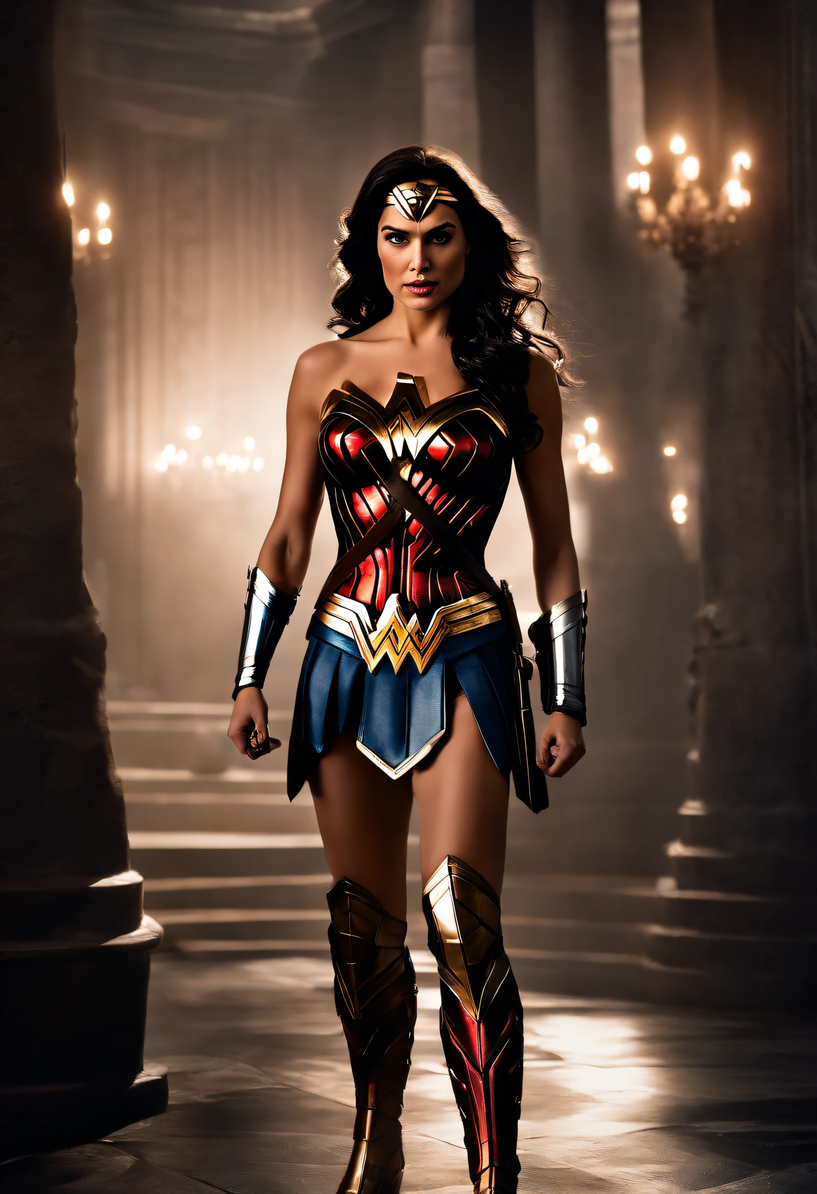 Wonder Woman из Dc Comics, In The Fortress Of Solitude, Looks Cool, (a 