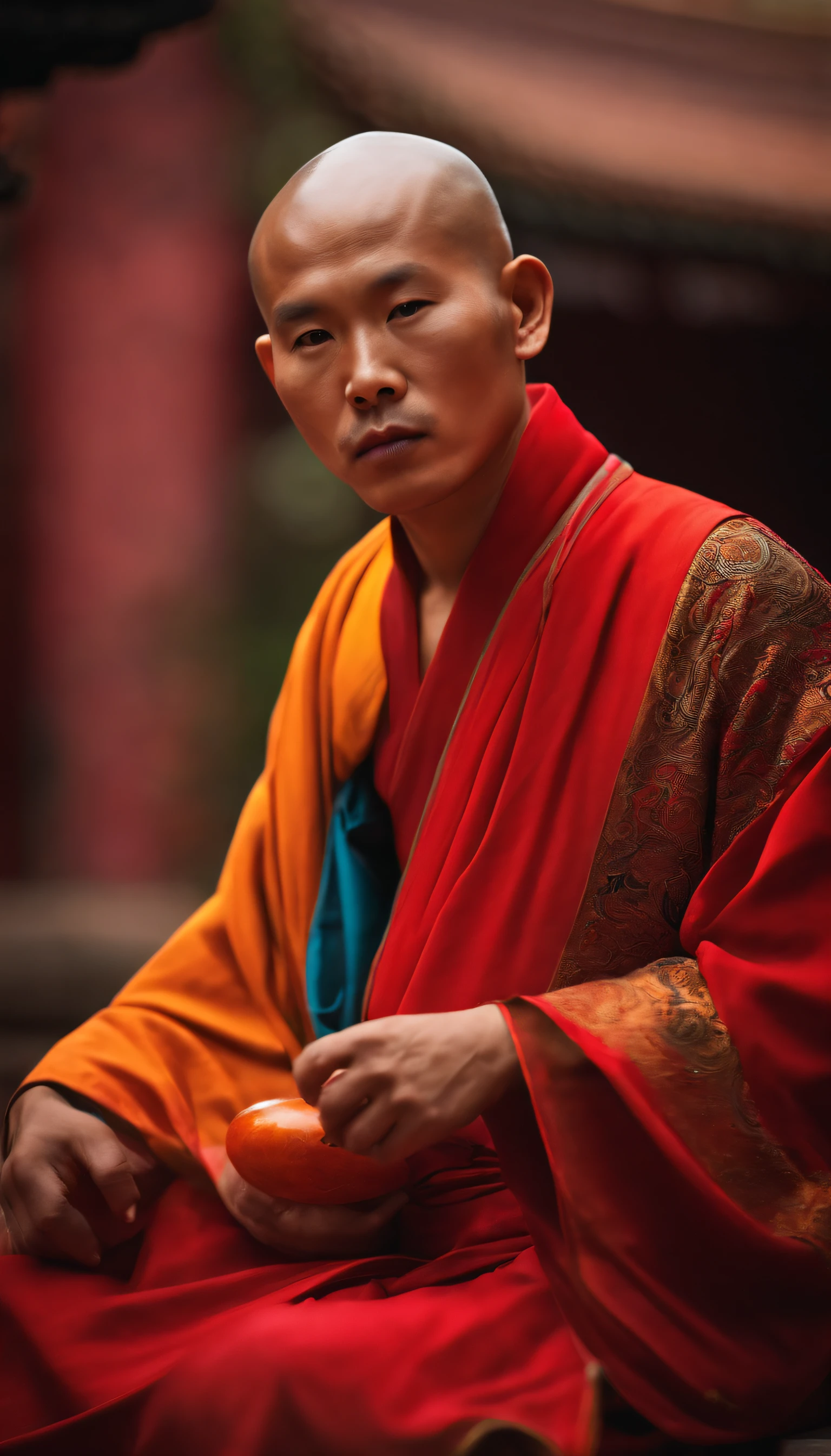 A Chinese monk