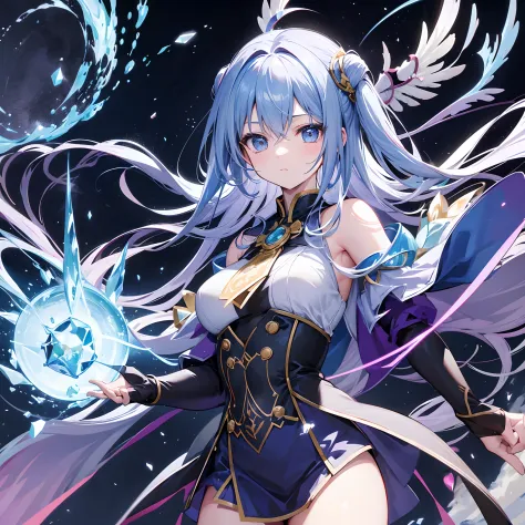 The protagonist、Aria usually spends her time as a high school student.、She had a secret。She「Next Wizard」Was a new magical girl called。The Next Wizards have the power to combine futuristic technology and magic.、He was on a mission to protect Neo Crystal Cit...